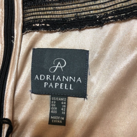 Adrianna Papell black evening dress - Picture 6 of 6